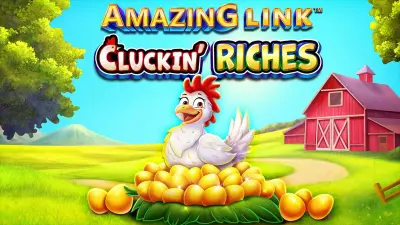 Amazing Link Cluckin' Riches slot artwork