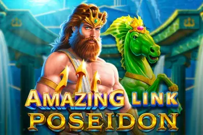 Amazing Link Poseidon slot artwork
