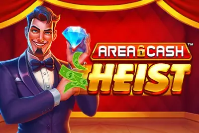 Area Cash Heist slot artwork