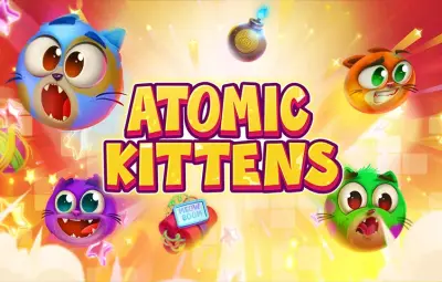 Atomic Kittens slot artwork