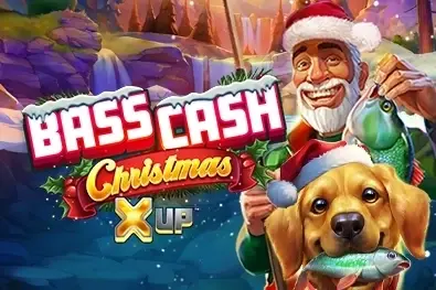 Bass Cash Christmas X UP slot artwork