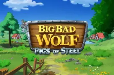 Big Bad Wolf: Pigs of Steel slot artwork