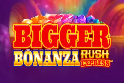 Bigger Bonanza Rush Express slot artwork
