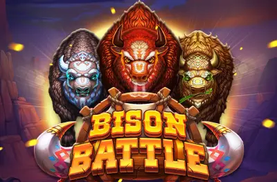 Bison Battle slot artwork