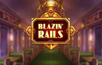 Blazin' Rails slot artwork