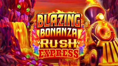 Blazing Bonanza Rush Express slot artwork