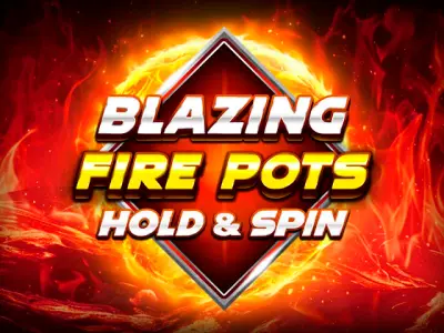 Blazing Fire Pots Hold & Spin slot artwork