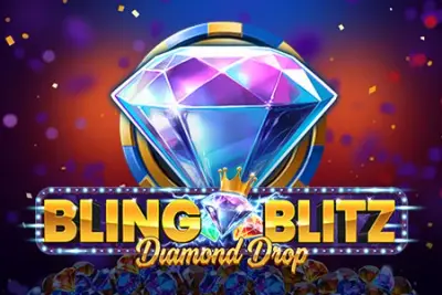 Bling Blitz Diamond Drop slot artwork