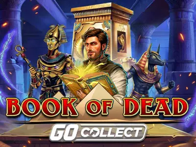Book of Dead GO Collect slot artwork