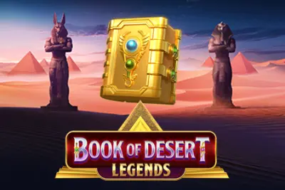 Book of Desert Legends slot artwork