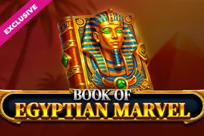 Book of Egyptian Marvel slot artwork