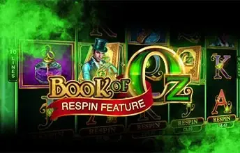 Book of Oz slot artwork