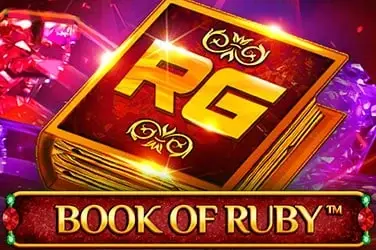 Book of Ruby slot artwork