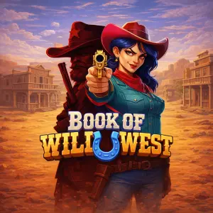 Book of Wild West slot artwork
