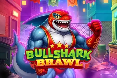 Bullshark Brawl slot artwork