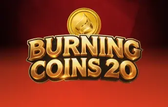 Burning Coins 20 slot artwork