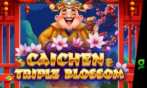 Caichen Triple Blossom slot artwork