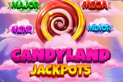 Candyland Jackpots slot artwork