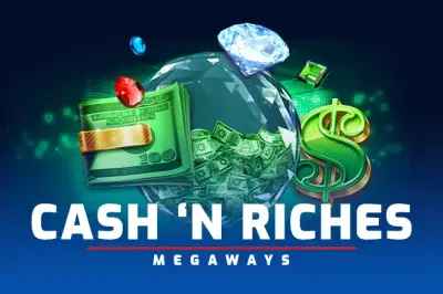 Cash 'N Riches Megaways slot artwork