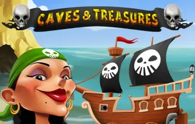 Caves & Treasures slot artwork