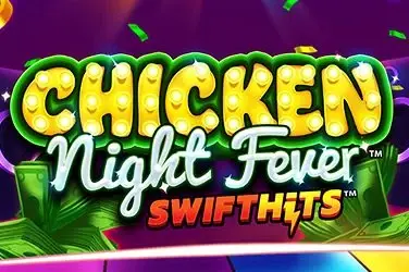 Chicken Night Fever slot artwork