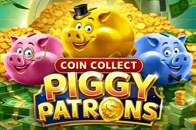 Coin Collect: Piggy Patrons slot artwork