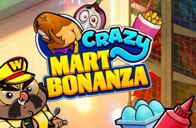 Crazy Mart Bonanza slot artwork