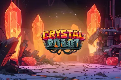 Crystal Robot slot artwork