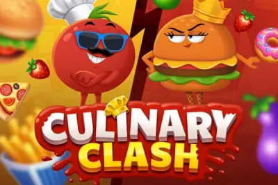 Culinary Clash slot artwork