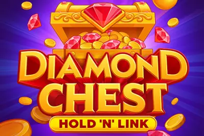 Diamond Chest: Hold 'N' Link slot artwork
