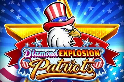 Diamond Explosion Patriots slot artwork