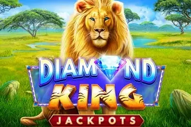 Diamond King Jackpots slot artwork