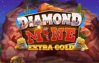 Diamond Mine Extra Gold slot artwork
