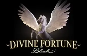 Divine Fortune Black slot artwork
