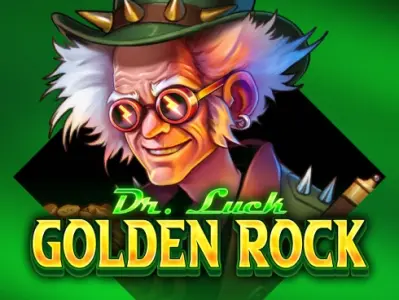 Dr. Luck Golden Rock slot artwork