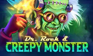 Dr. Rock & Creepy Monster slot artwork