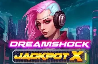 Dreamshock: Jackpot X slot artwork