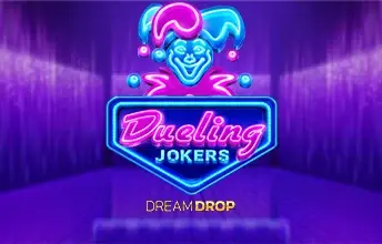 Dueling Jokers Dream Drop slot artwork