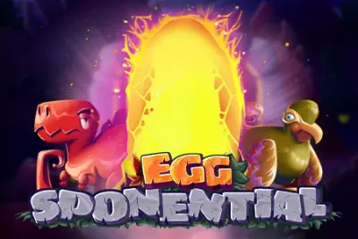 Eggsponential slot artwork
