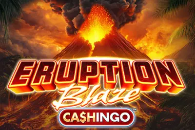 Eruption Blaze Cashingo slot artwork