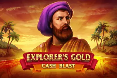 Explorer's Gold Cash Blast slot artwork