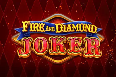 Fire and Diamond Joker slot artwork