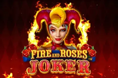 Fire and Roses Joker slot artwork