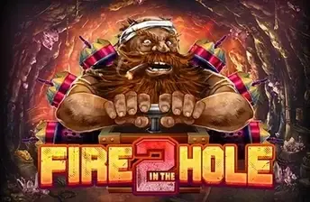 Fire in the Hole 2 slot artwork
