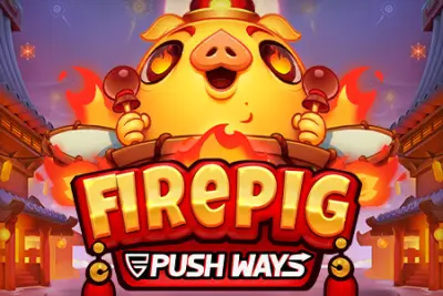 Fire Pig Push Ways slot artwork