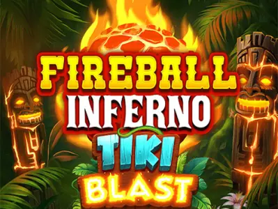 Fireball Inferno: Tiki Blast slot artwork