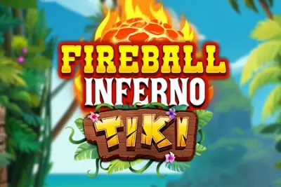 Fireball Inferno Tiki slot artwork