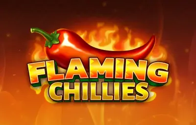 Flaming Chillies slot artwork