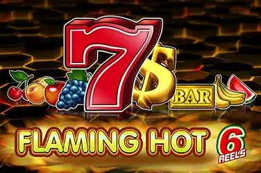 Flaming Hot 6 Reels slot artwork