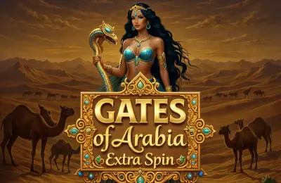 Gates of Arabia - Extra Spin slot artwork